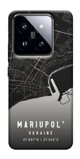 Чохол на Xiaomi 14 Pro Mariupol map фото 1 з 1