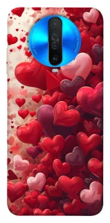 Чехол на Xiaomi Redmi K30 Many hearts фото 1 из 1