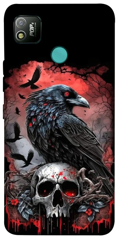 Чехол на TECNO POP 4 Death eagle фото 1 из 1