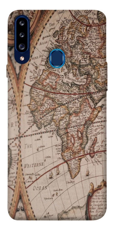 Чехол на Samsung Galaxy A20s Карта путешествий фото 1 из 1