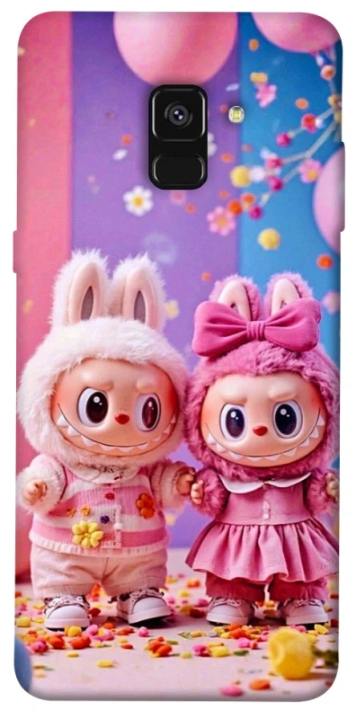 Чохол на Samsung A530 Galaxy A8 (2018) Labubu twins ver.2 фото 1 з 1