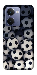 Чехол на Realme P3 Ultra Футбольные мячи фото 1 из 1