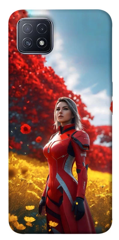 Чохол на Oppo A73 Cyber space girl ver.5 фото 1 з 1