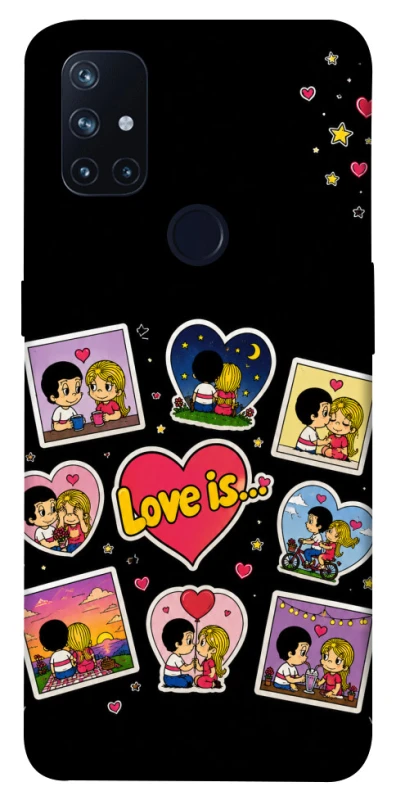 Чехол на OnePlus Nord N10 5G Love is ver.2 фото 1 из 1