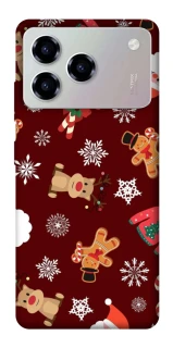 Чехол на ZTE Blade A76 Новогодний v6 фото 1 из 1