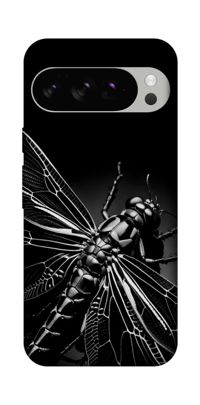 Чохол на Google Pixel 10 Pro Black dragonfly фото 1 з 1