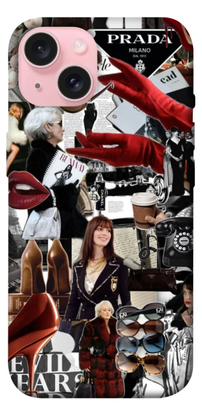 Чохол на Apple iPhone 15 (6.1") Fashion collage ver.13 фото 1 з 1