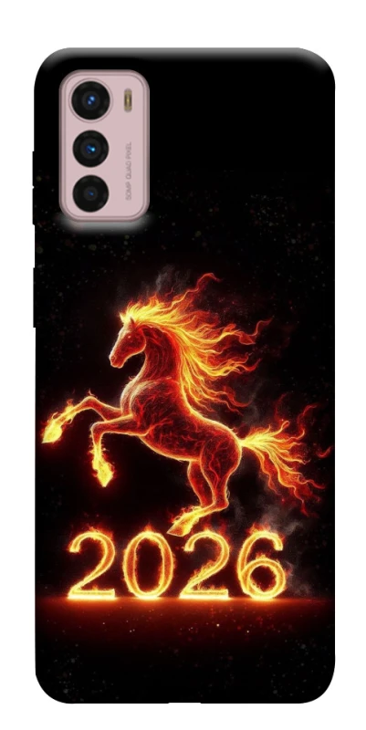 Чохол на Motorola Moto G42 Red Fire Horse ver.1 фото 1 з 1
