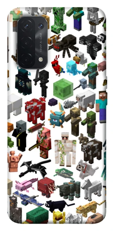 Чохол на Oppo A54 5G / A74 5G Minecraft v4 фото 1 з 1