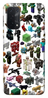 Чохол на Oppo A54 5G / A74 5G Minecraft v4 фото 1 з 1