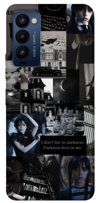 Чехол на TECNO Camon 18 Wednesday Collage ver.3 фото 1 из 1