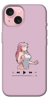 Чехол на Apple iPhone 15 (6.1") Вайфу фото 1 из 1