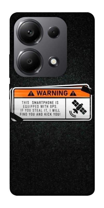 Чохол на Xiaomi Redmi Note 13 Pro 5G Warning фото 1 з 1