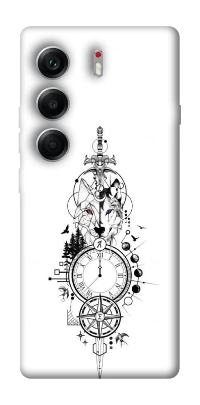 Чехол на Tecno Camon 40 Tattoo ver.8 фото 1 из 1
