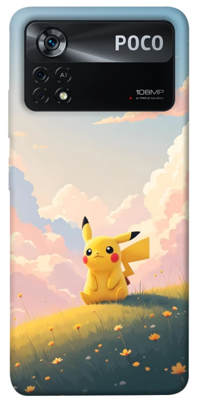 Чехол на Xiaomi Poco X4 Pro 5G pikachu фото 1 из 1