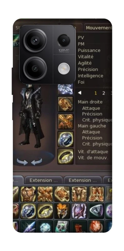 Чохол на Xiaomi Redmi Note 13 5G Character Menu ver.1 фото 1 з 1