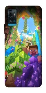 Чехол на ZTE Blade A71 Minecraft forever фото 1 из 1
