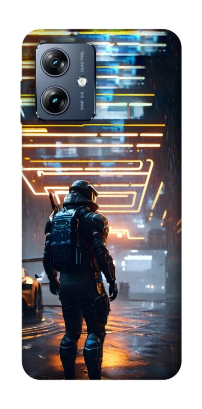 Чохол на Motorola Moto G54 Power Cyber character фото 1 з 1