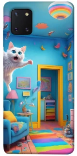 Чохол на Samsung Galaxy Note 10 Lite (A81) crazy cat фото 1 з 1