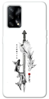 Чехол на Oppo A74 4G Tattoo ver.6 фото 1 из 1