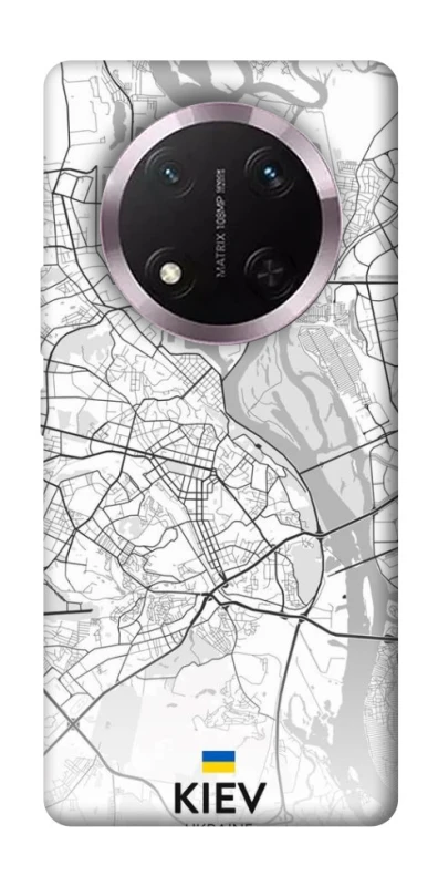 Чохол на Honor X9c Kiev white map фото 1 з 1