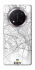 Чохол на Honor X9c Kiev white map фото 1 з 1