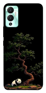 Чохол на Infinix Hot 12 Play Panda and tree фото 1 з 1