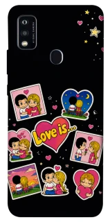 Чехол на ZTE Blade A51 Love is фото 1 из 1