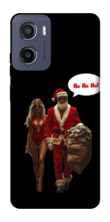 Чехол на Motorola Moto E15 Bad Santa фото 1 из 1
