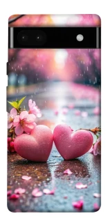 Чохол на Google Pixel 6a Pink heart фото 1 з 1