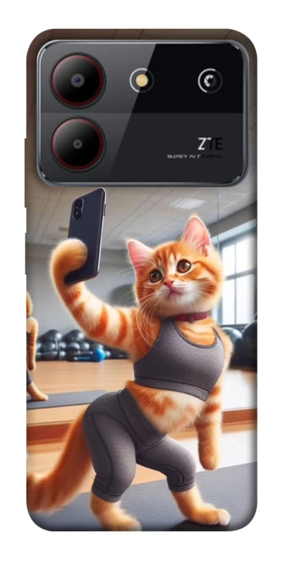 Чохол на ZTE Blade A54 4G Кошеня фото 1 з 1