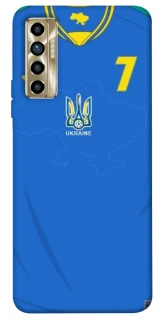 Чохол на TECNO Camon 17P UA-Football ver.4 фото 1 з 1