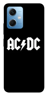 Чехол на Xiaomi Poco X5 5G AC/DC logo фото 1 Чехол на Xiaomi Poco X5 5G AC/DC logo фото 1 из 1