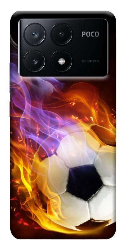 Чохол на Xiaomi Poco X6 Football Abstract фото 1 з 1