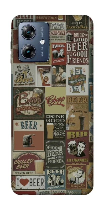 Чохол на Motorola Moto G54 Power Retro collage ver.1 фото 1 з 1