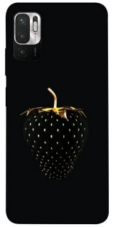 Чохол на Xiaomi Redmi Note 10 5G Чорна полуниця фото 1 з 1