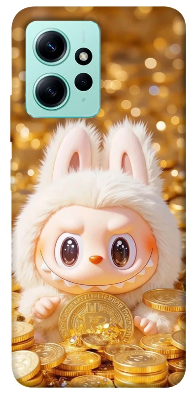 Чехол на Xiaomi Redmi Note 12 4G Bitcoin Labubu фото 1 из 1