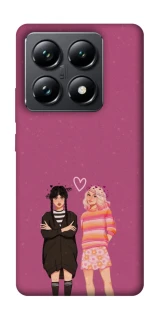 Чехол на Xiaomi 14T Pro Raven & Rainbow Wednesday фото 1 из 1