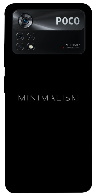 Чохол на Xiaomi Poco X4 Pro 5G Minimalism фото 1 з 1
