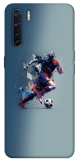 Чехол на Oppo A91 Футболист фото 1 из 1