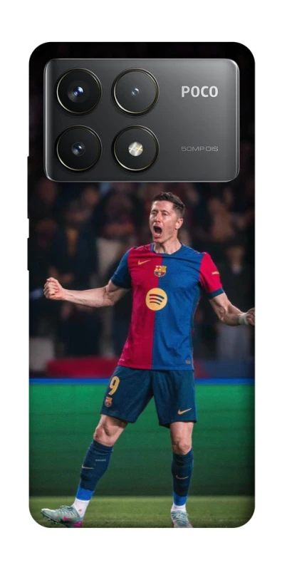Чохол на Xiaomi Poco F6 Pro Robert Lewandowski фото 1 з 1