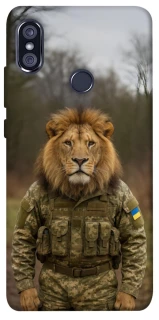 Чехол на Xiaomi Redmi Note 5 Pro / Note 5 (AI Dual Camera) Лев защитник фото 1 из 1