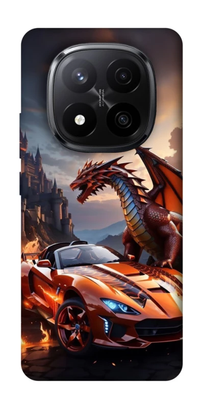 Чохол на Xiaomi Redmi Note 14 Pro+ 5G Сar and dragon фото 1 з 1