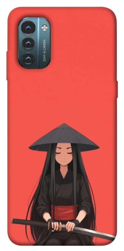 Чехол на Nokia G21 Red samurai фото 1 из 1