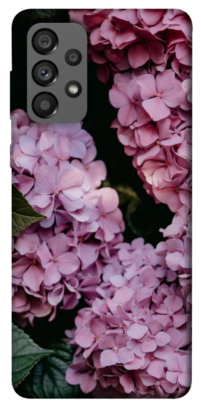Чехол на Samsung Galaxy A73 5G Розовые гартензии фото 1 из 1