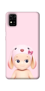 Чехол на ZTE Blade A31 Pink Ribbon Hop фото 1 из 1