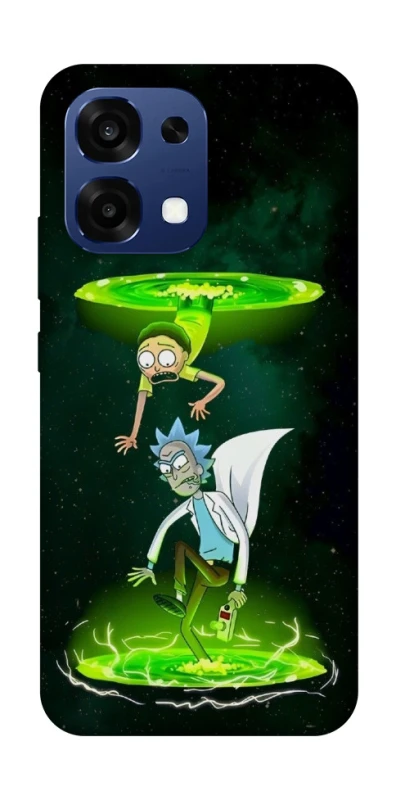 Чехол на Oppo A6 Pro 4G/5G Rick and Morty фото 2 из 2
