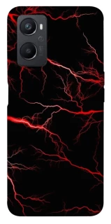 Чехол на Oppo A96 Красная молния фото 1 из 1