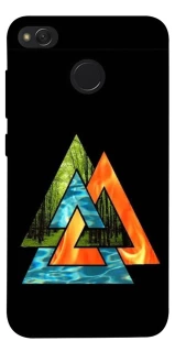 Чехол на Xiaomi Redmi 4X Валькнут v4 фото 1 из 1