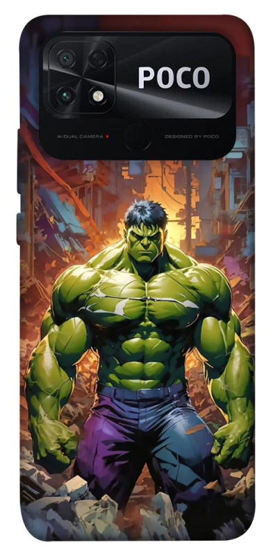 Чохол на Xiaomi Poco C40 Hulk фото 1 з 1